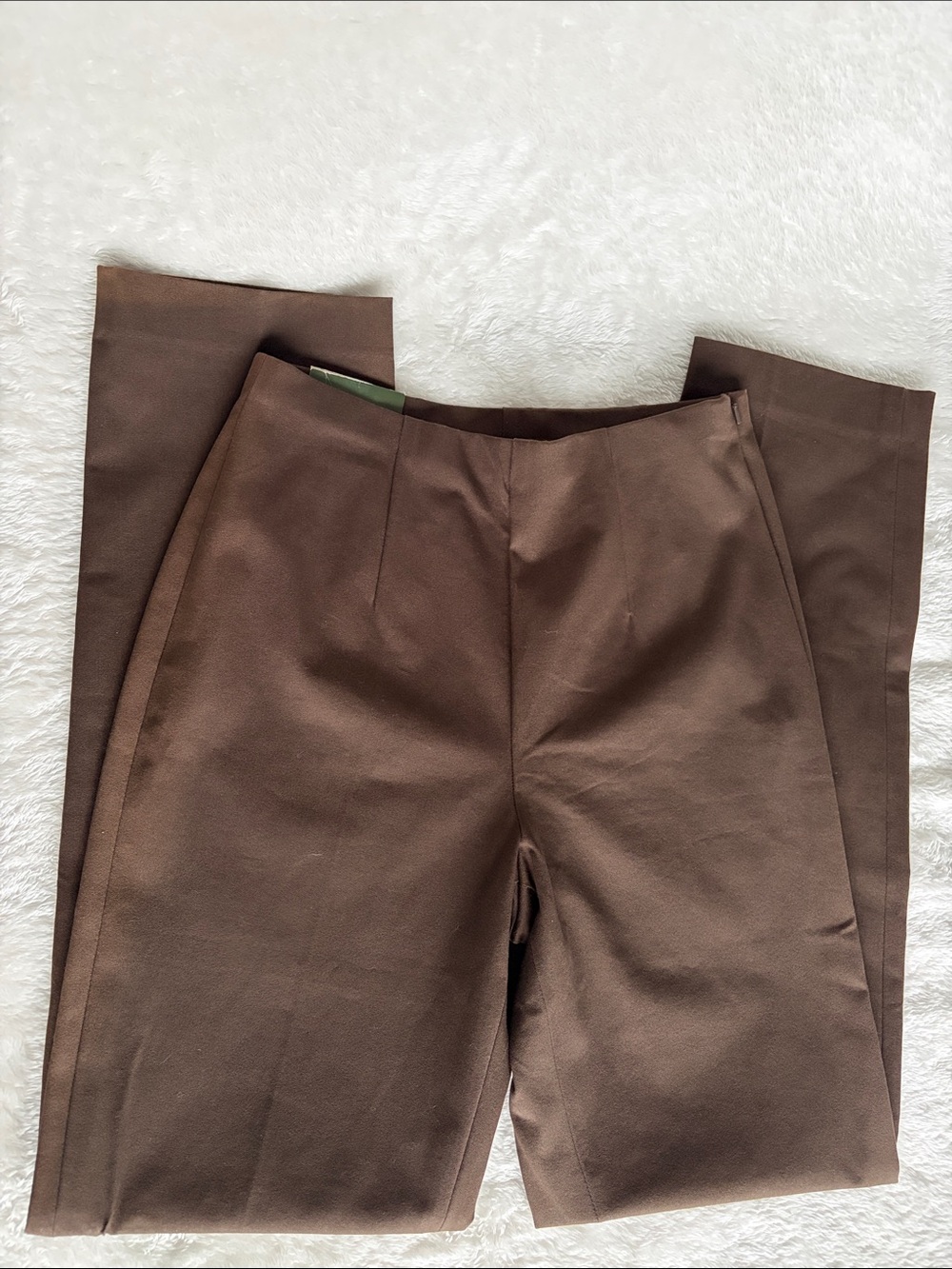 NWT Eddie Bauer Bremerton Fit Slim Leg Pants | Color Mink | Size 8 Tall